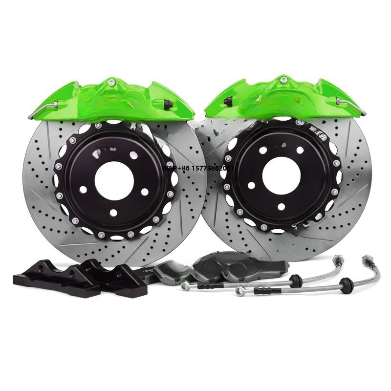 Forged Front Brake Caliper 4 Piston - フロントブレーキキット 4ピストン鍛造キャリパーキット 355x28MM エラントラ 2000-2021年式用