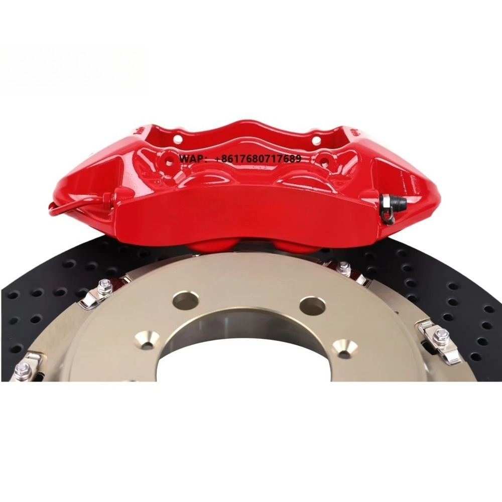 Forged Front Brake Caliper 4 Piston - 新しい YXN6 高性能アルミ合金レーシングブレーキキャリパーキットフロント鍛造 CP 7600 4
