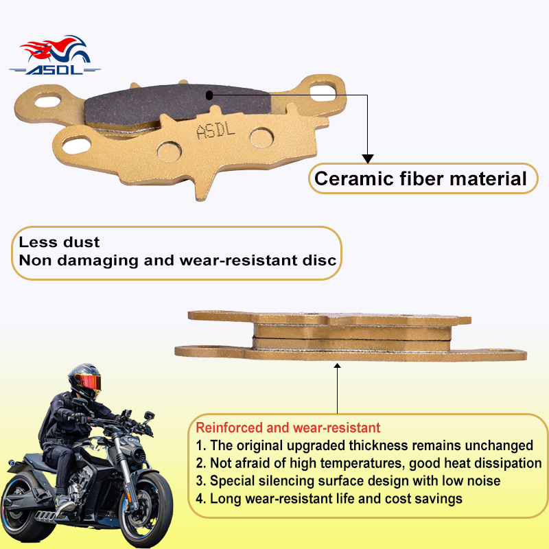 カワサキKFX 450 RクワッドKVF 650プレーリーブ - Carbon Ceramic Motorcycle Brake Rotor のレビューと価格