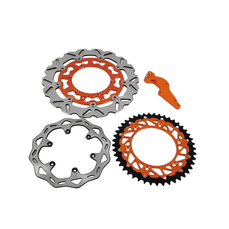 320mmオートバイフロントフローティングブレーキディスクス - Floating Brake Disc 320Mm Supermoto のレビューと価格