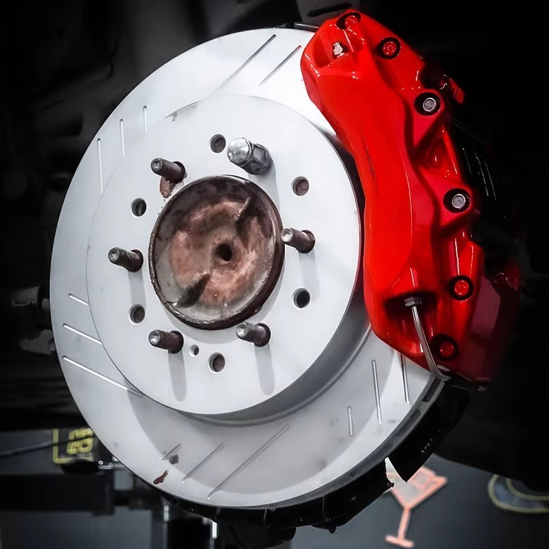 カスタム鍛造一体型6ピストンフロント4ピストンリアブレーキキ - Forged Front Brake Caliper 4 Piston のレビューと価格